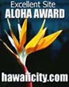 ALOHA AWARD - October 20, 2000